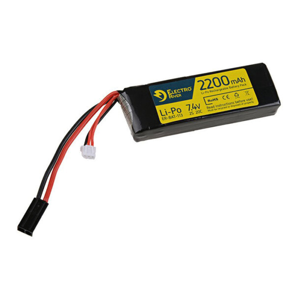 Li-PO 7,4 V 2200 mAh aku